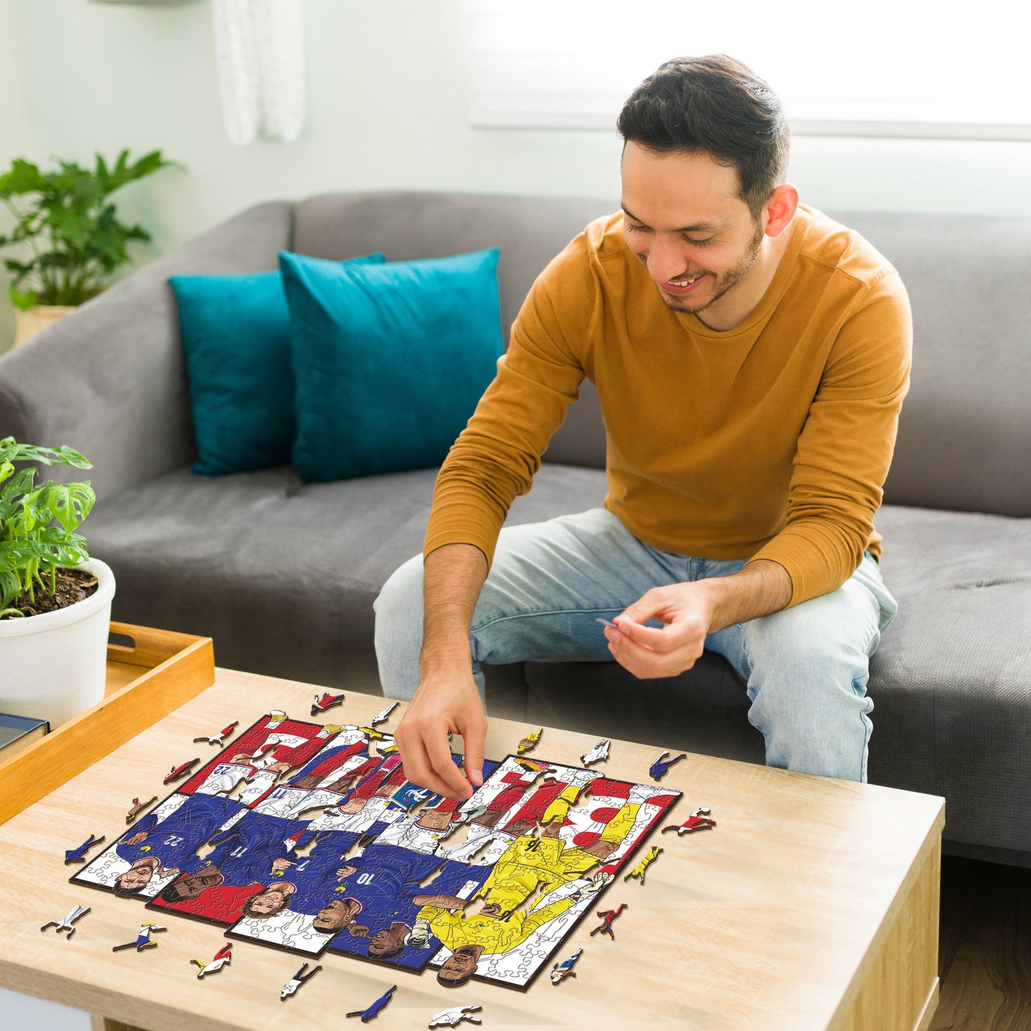 France® 6 Players - Holzpuzzle