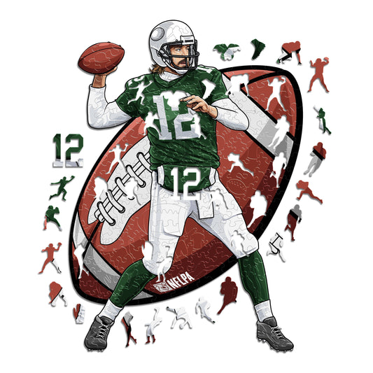 Aaron Rodgers (Packers) - Holzpuzzle
