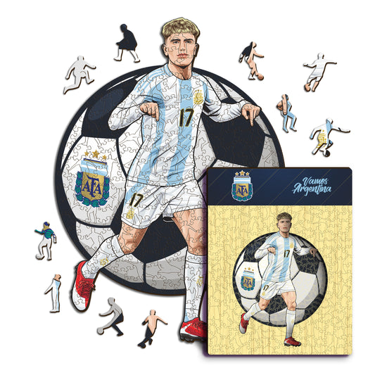 Alejandro Garnacho - Holzpuzzle