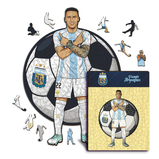 Lautaro Martinez - Holzpuzzle