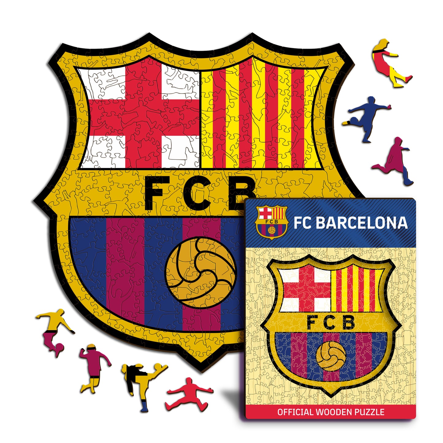 FC Barcelona® Logo - Holzpuzzle