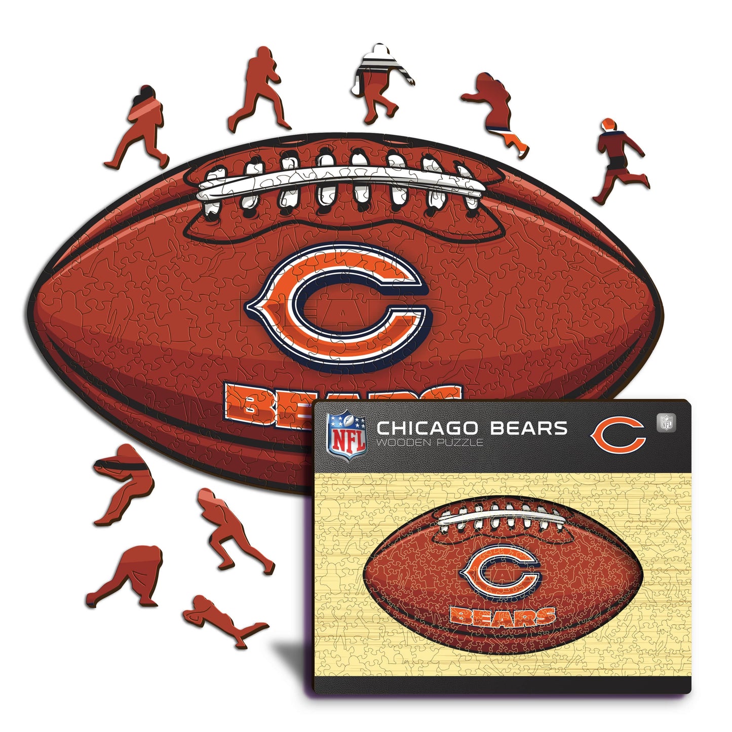 Chicago Bears™ Football - Holzpuzzle
