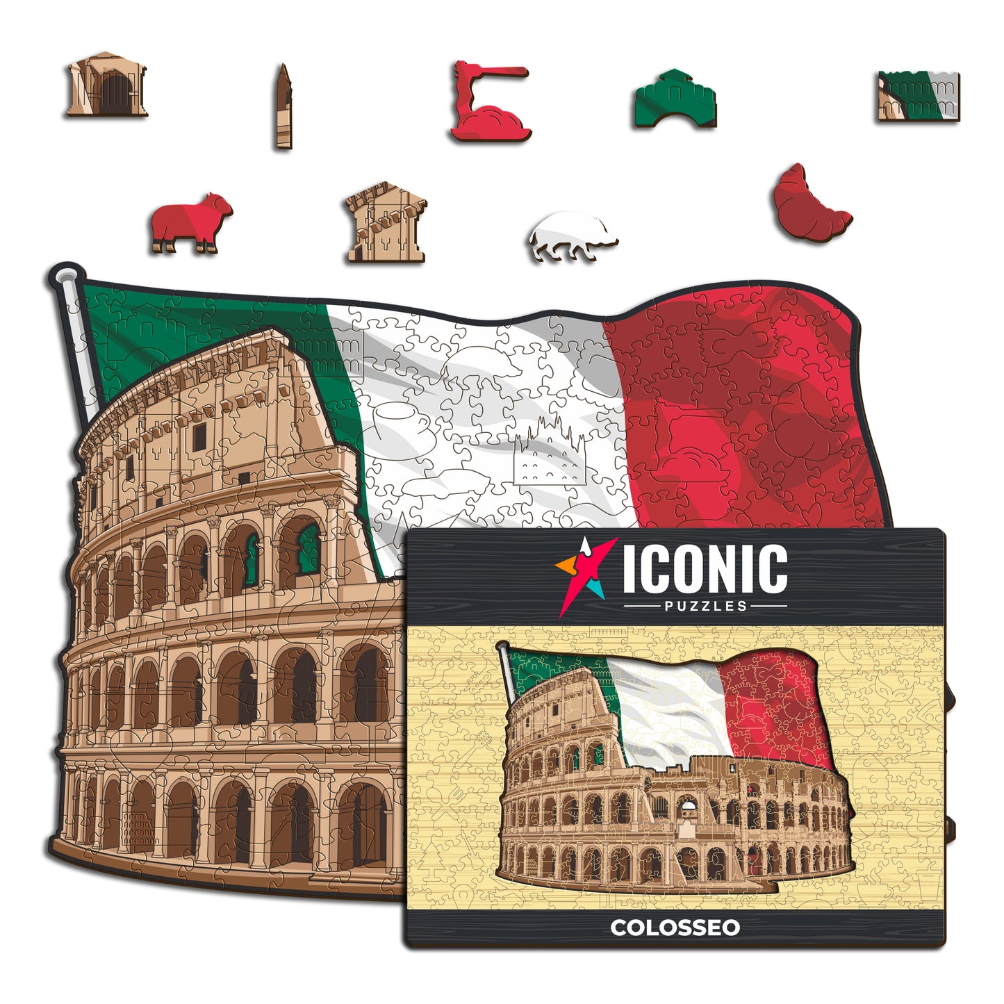 Colosseum - Holzpuzzle