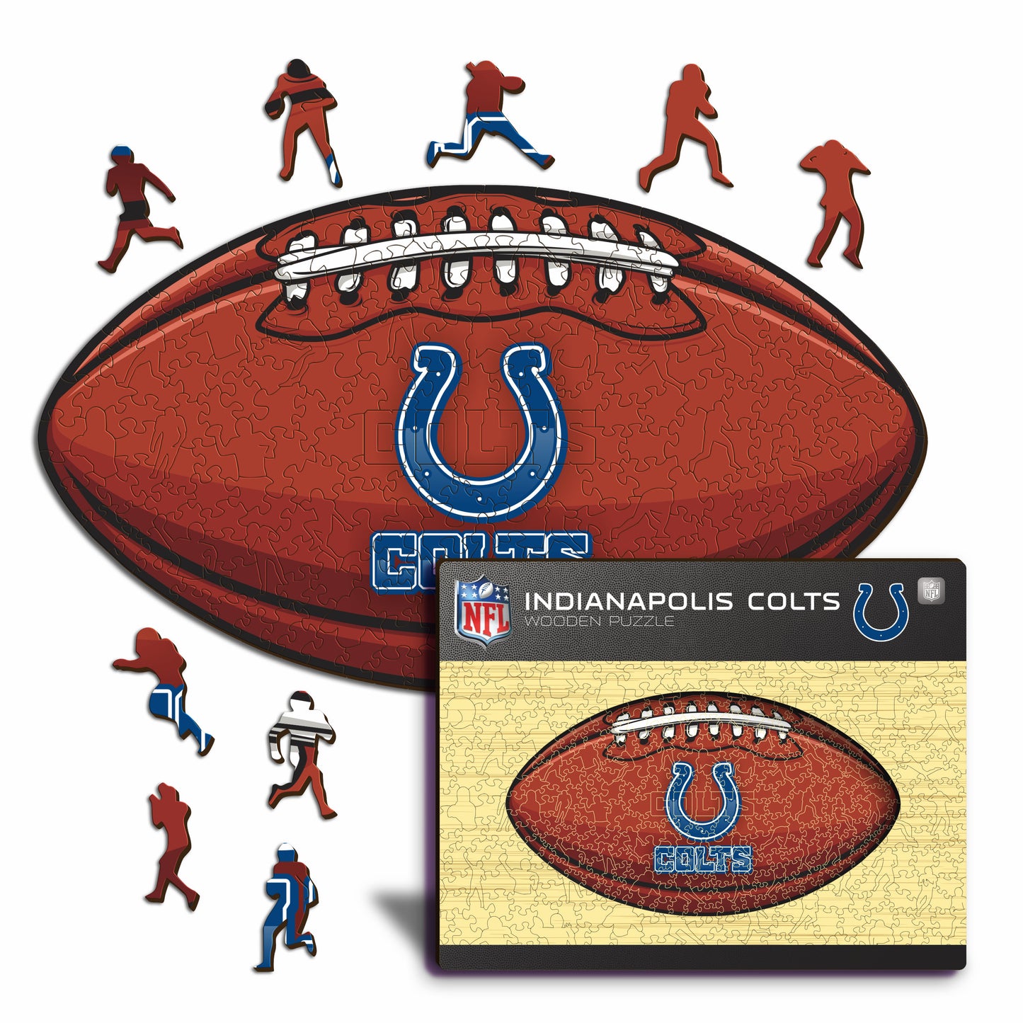 Indianapolis Colts™ Football - Holzpuzzle