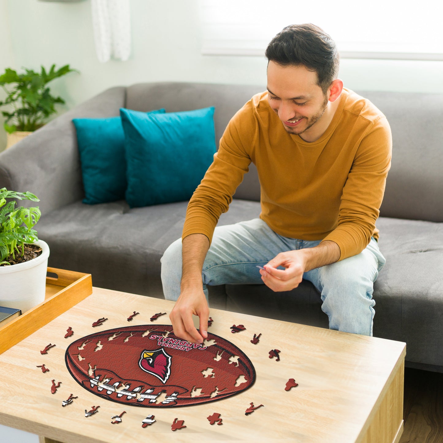 Arizona Cardinals™ Football - Holzpuzzle