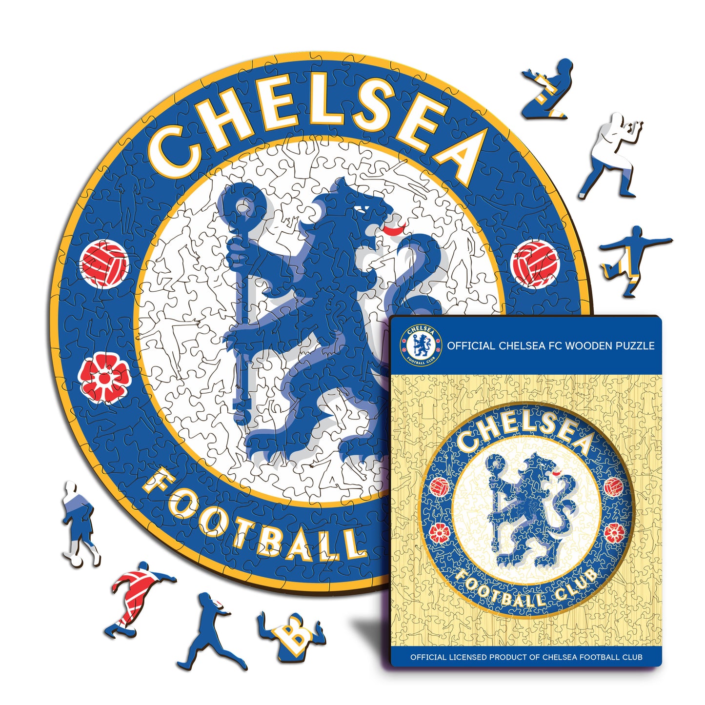 Chelsea FC® Logo - Holzpuzzle