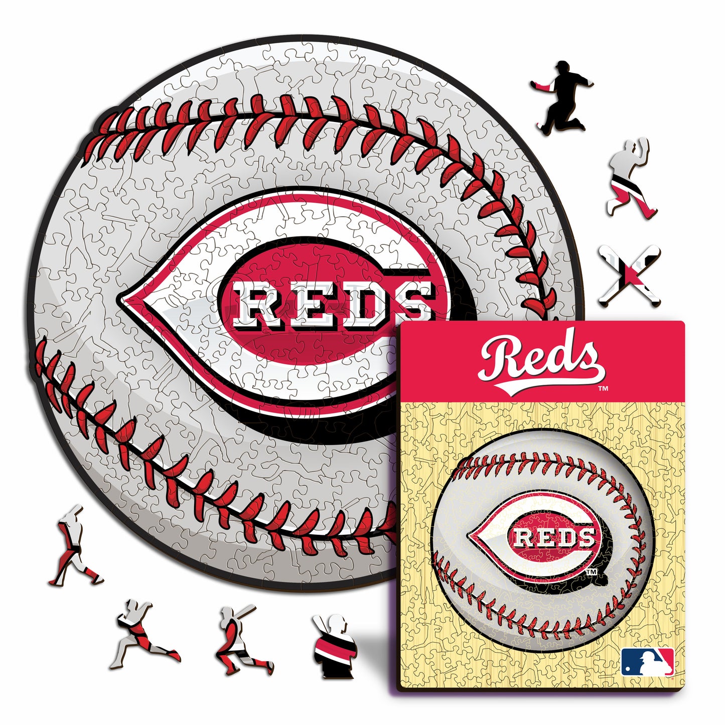 Cincinnati Reds™ - Holzpuzzle
