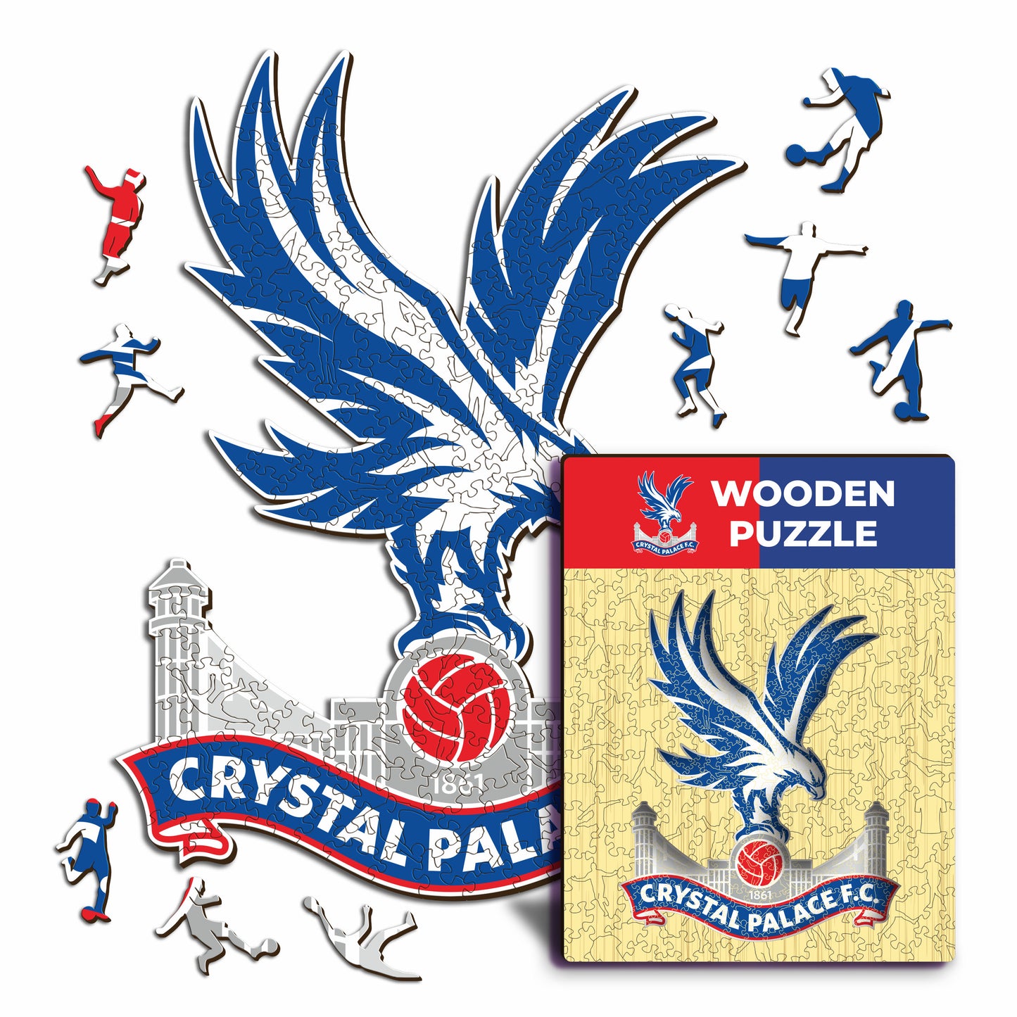 Crystal Palace FC® Logo - Holzpuzzle