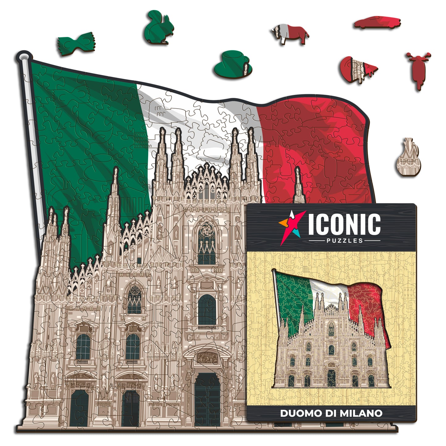 Milan Cathedral - Holzpuzzle