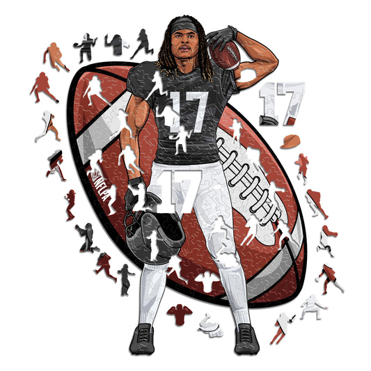Davante Adams - Holzpuzzle