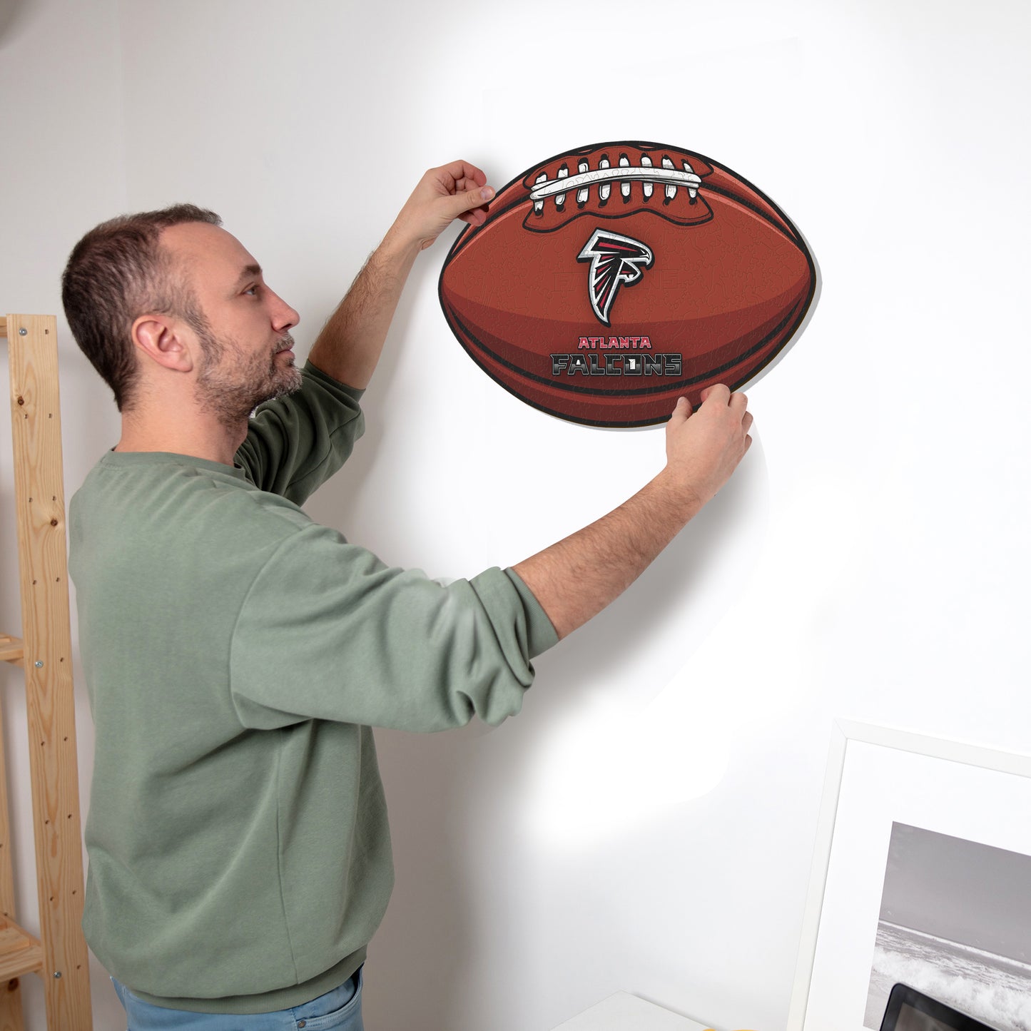 Atlanta Falcons™ Football - Holzpuzzle