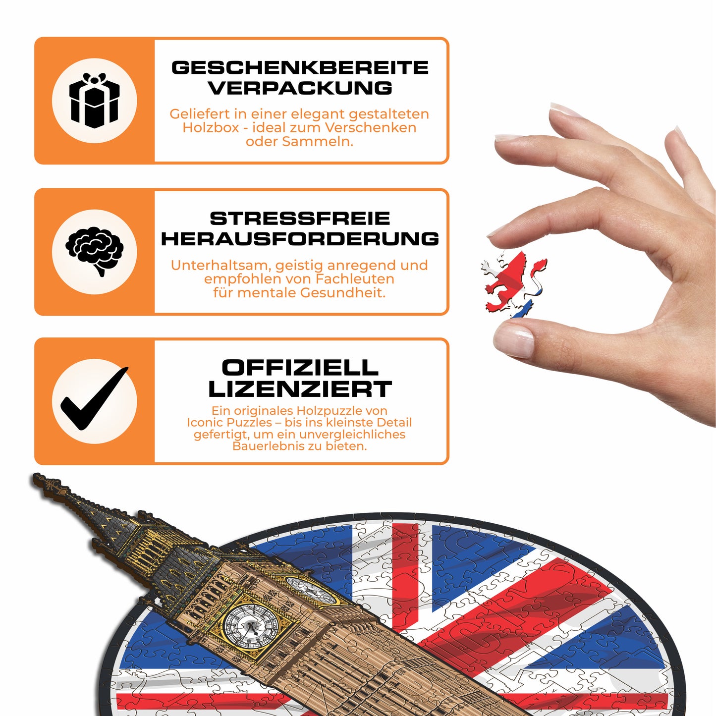 Big Ben - Holzpuzzle