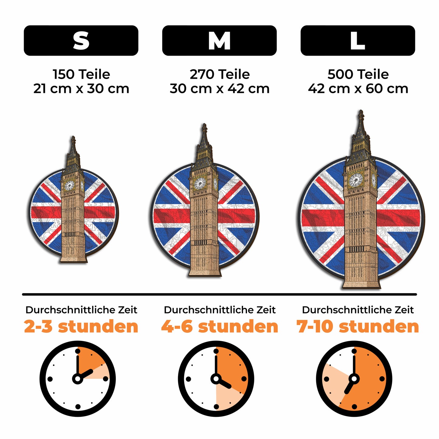 Big Ben - Holzpuzzle