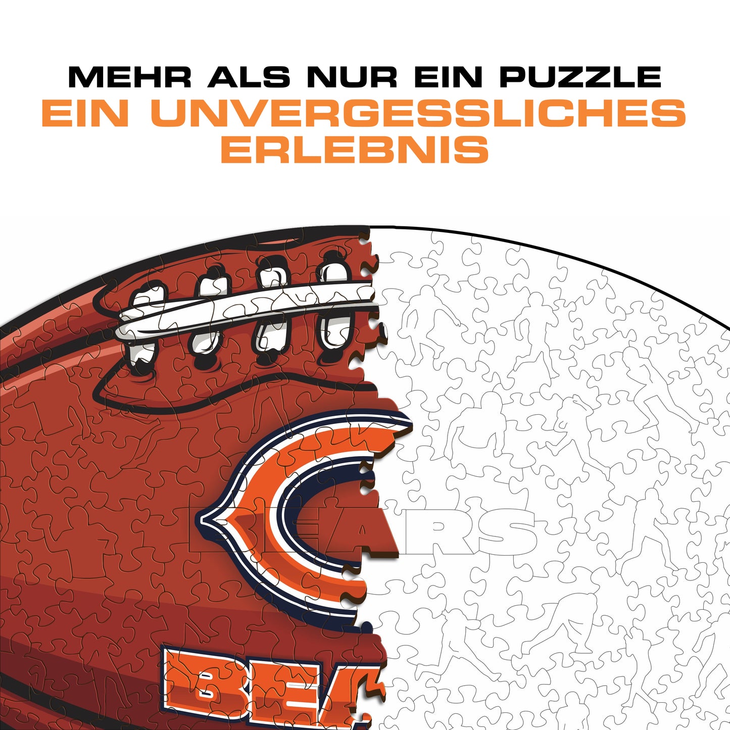 Chicago Bears™ Football - Holzpuzzle
