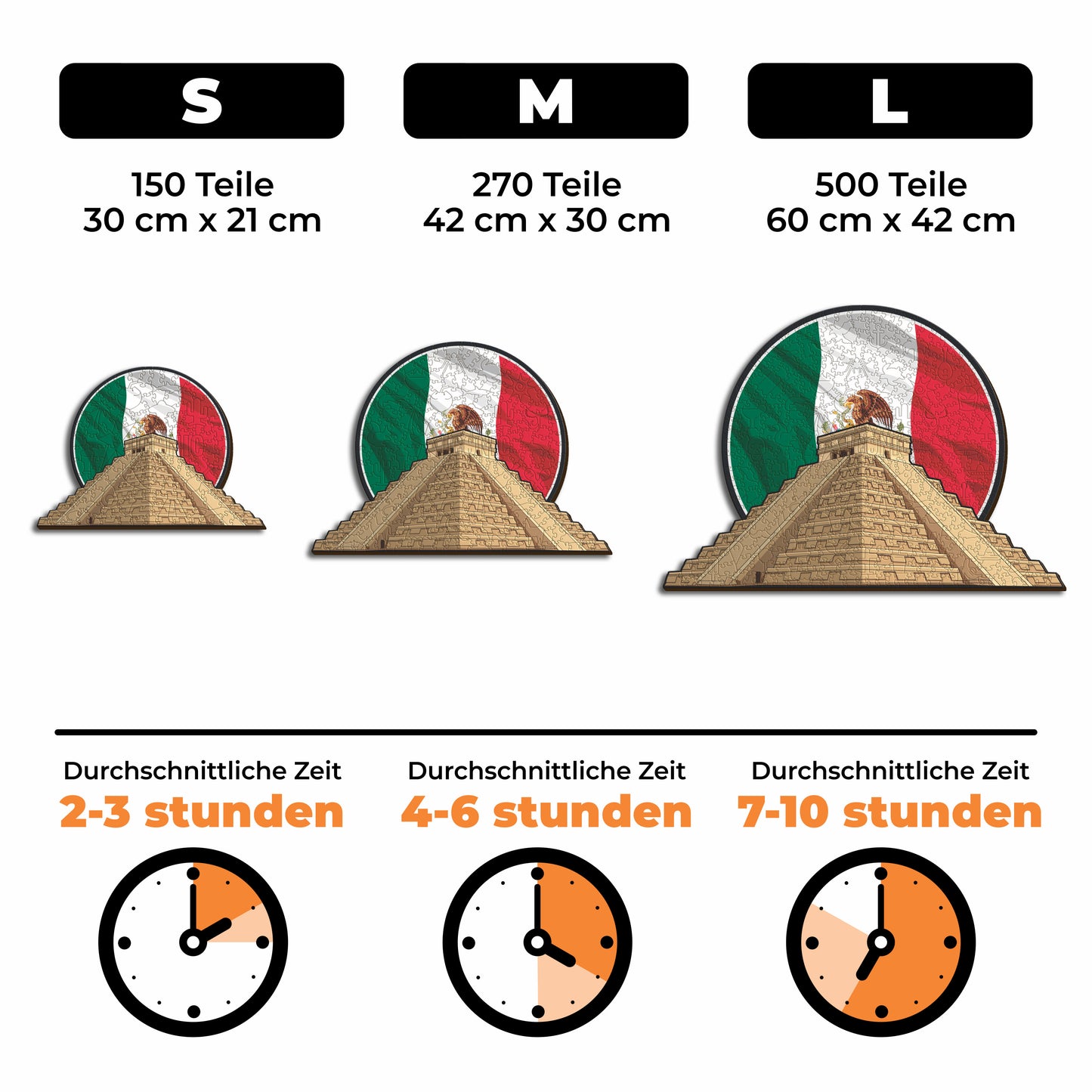 Chichén Itzá - Holzpuzzle