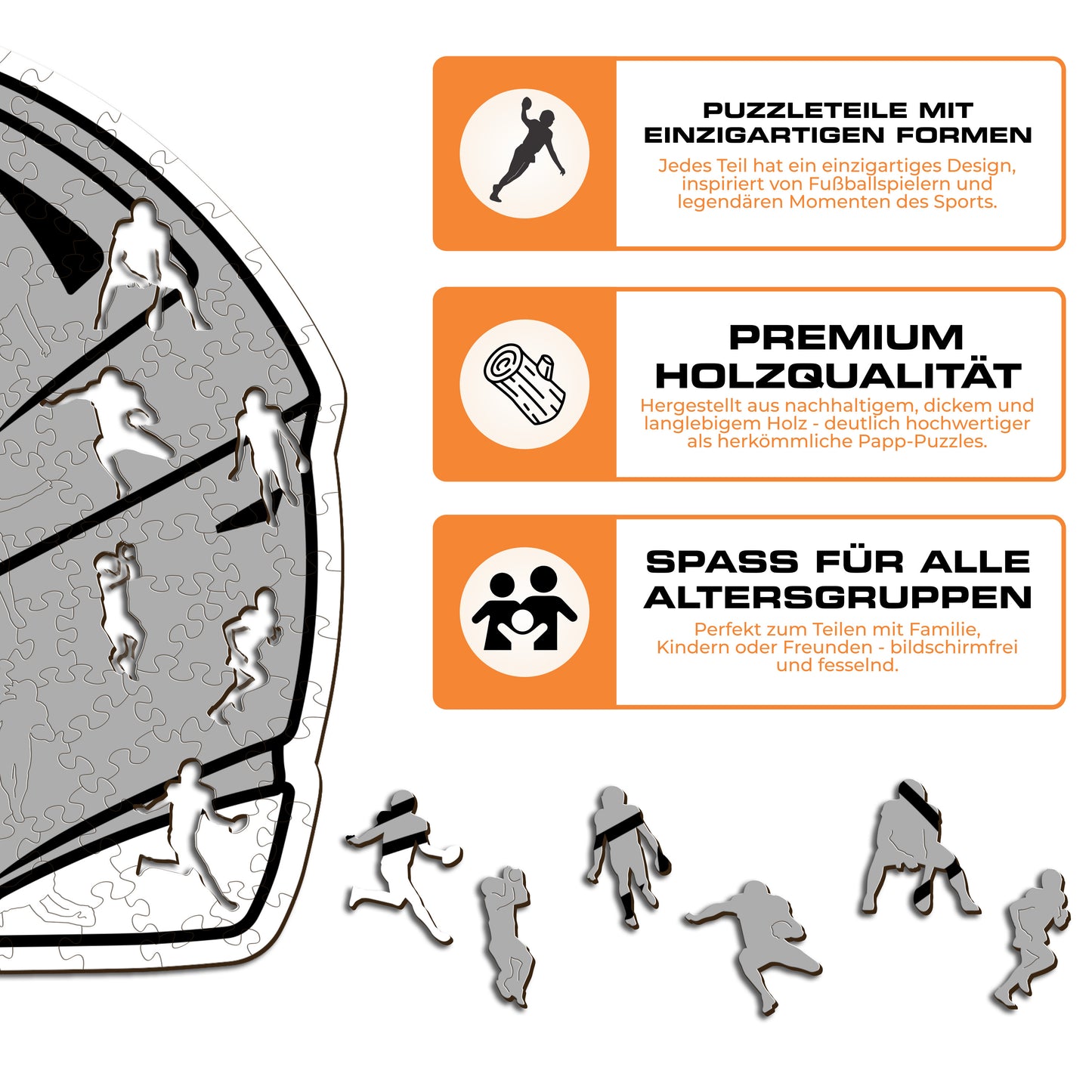 Dallas Cowboys™ Helm - Holzpuzzle