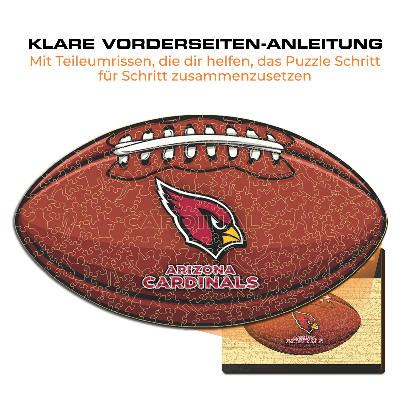 Arizona Cardinals™ Football - Holzpuzzle