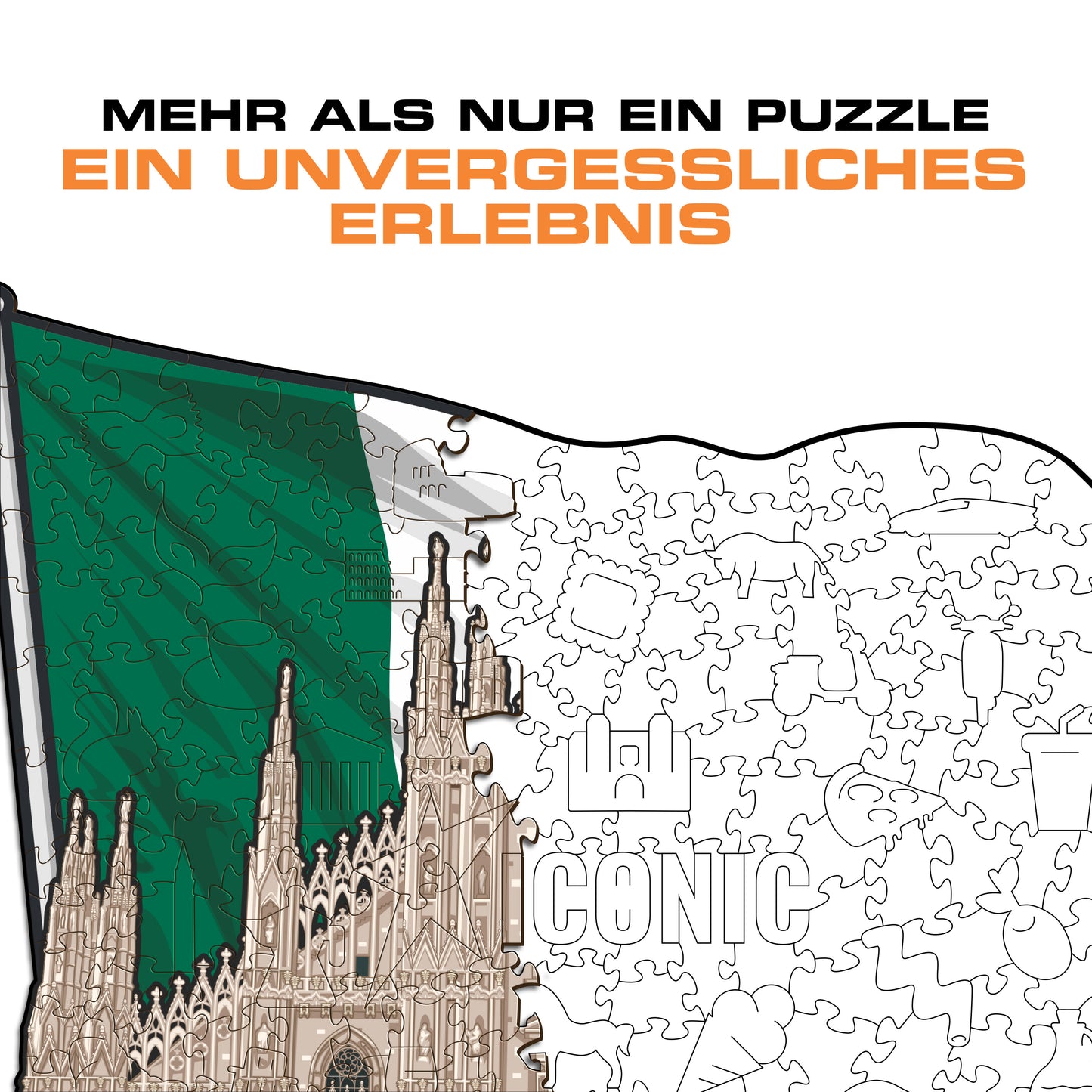 Milan Cathedral - Holzpuzzle