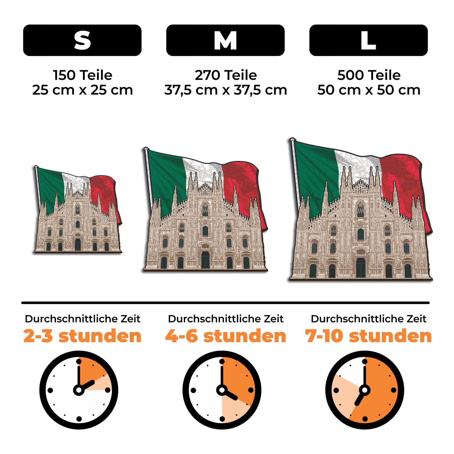 Milan Cathedral - Holzpuzzle