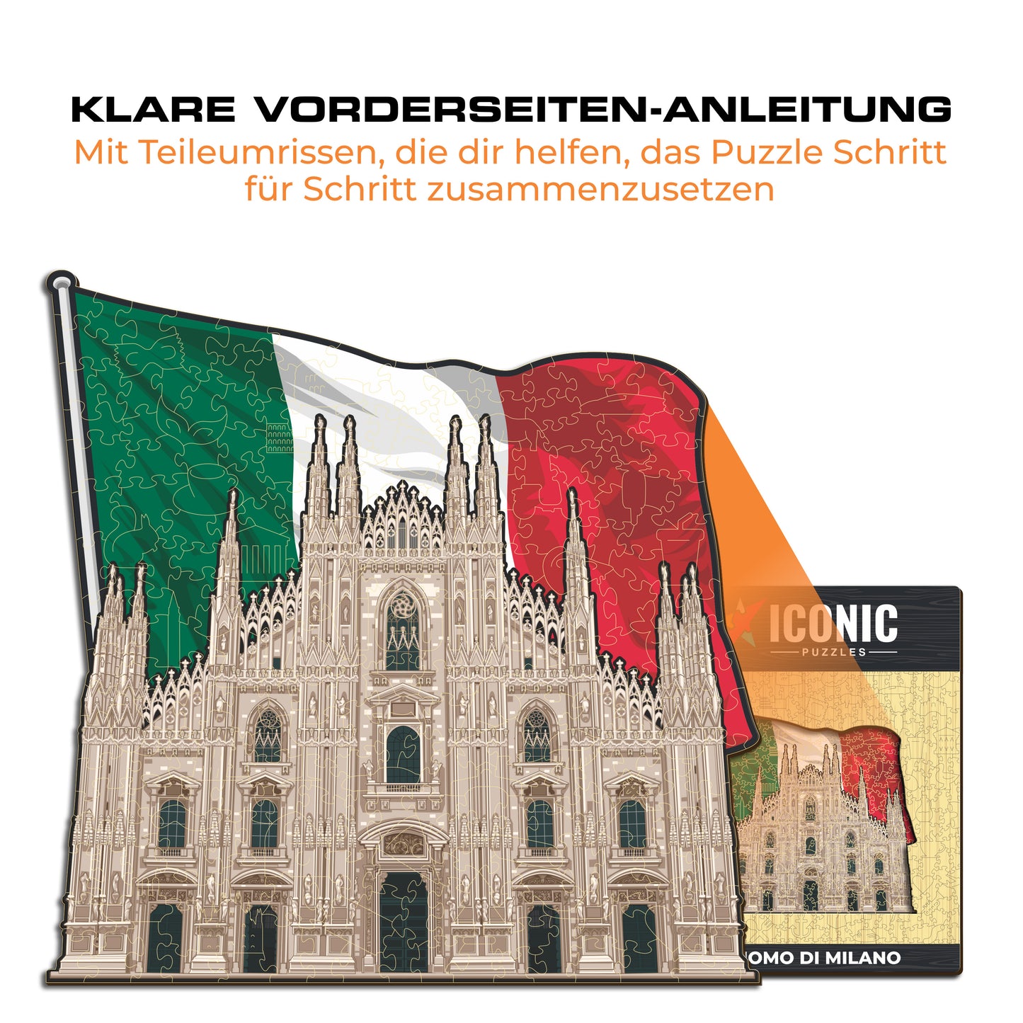 Milan Cathedral - Holzpuzzle