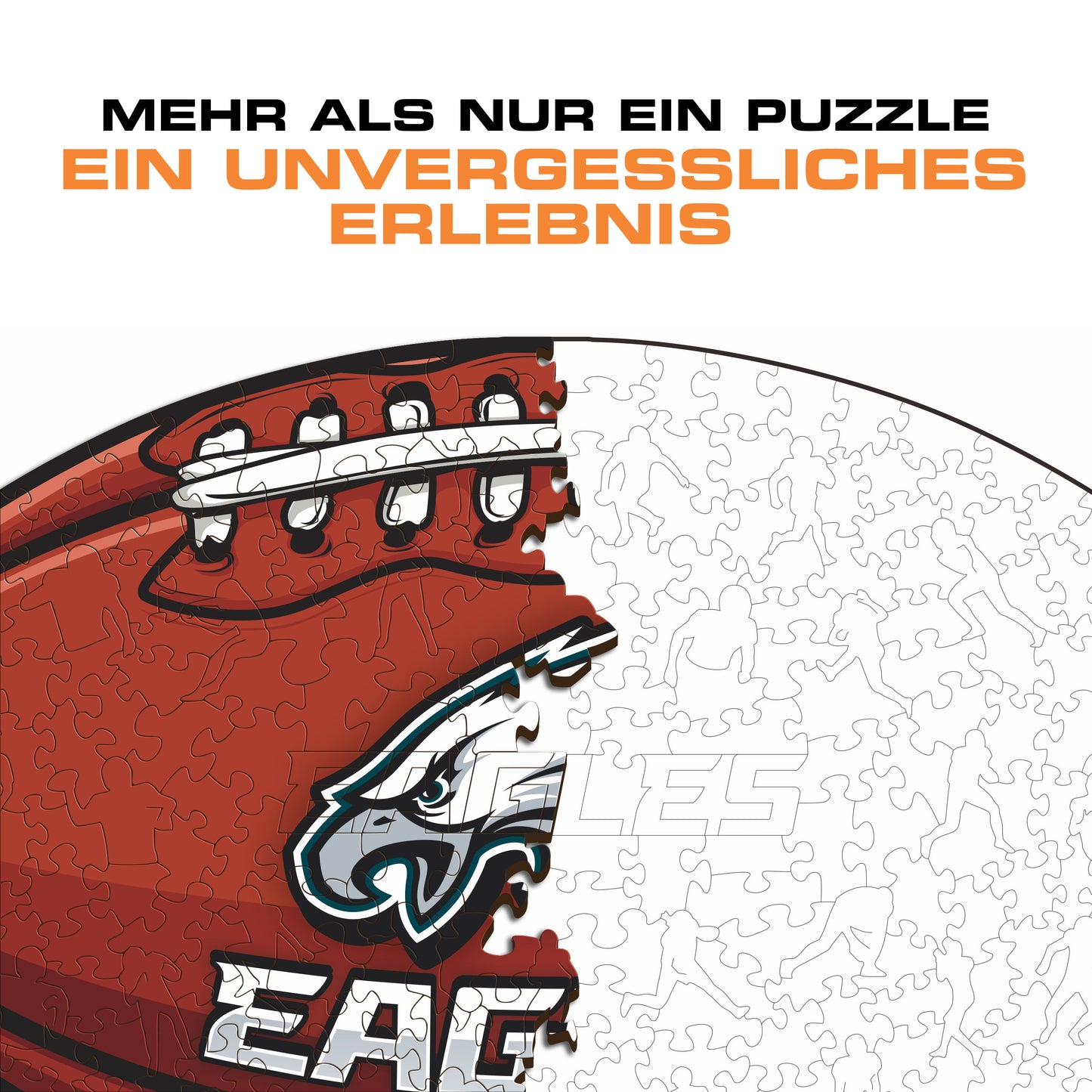 Philadelphia Eagles™ Football - Holzpuzzle