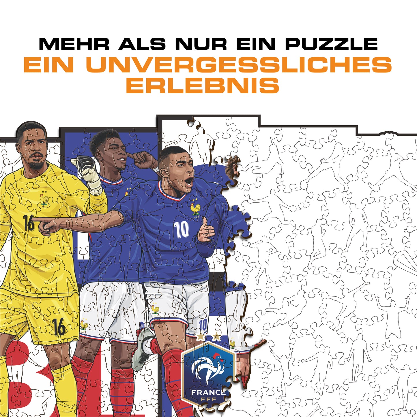 France® 6 Players - Holzpuzzle