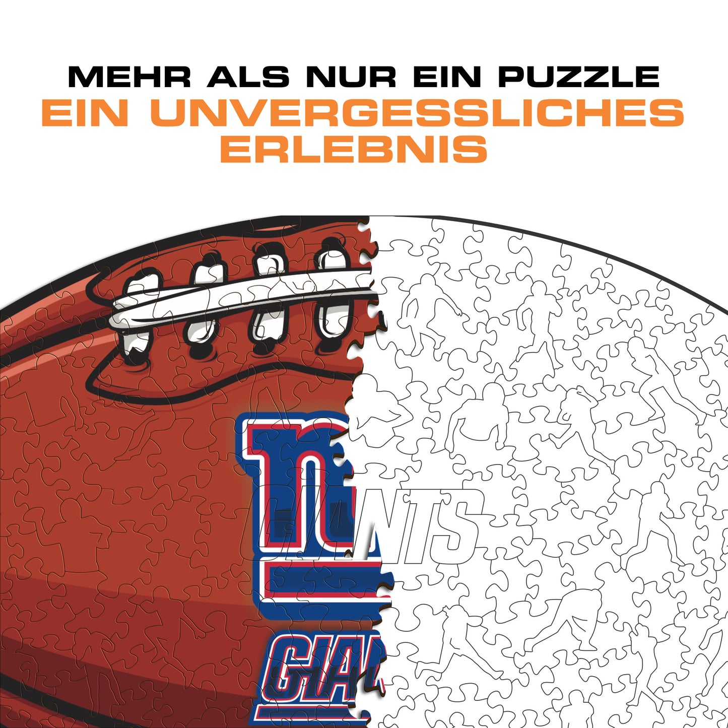 New York Giants™ Football - Holzpuzzle