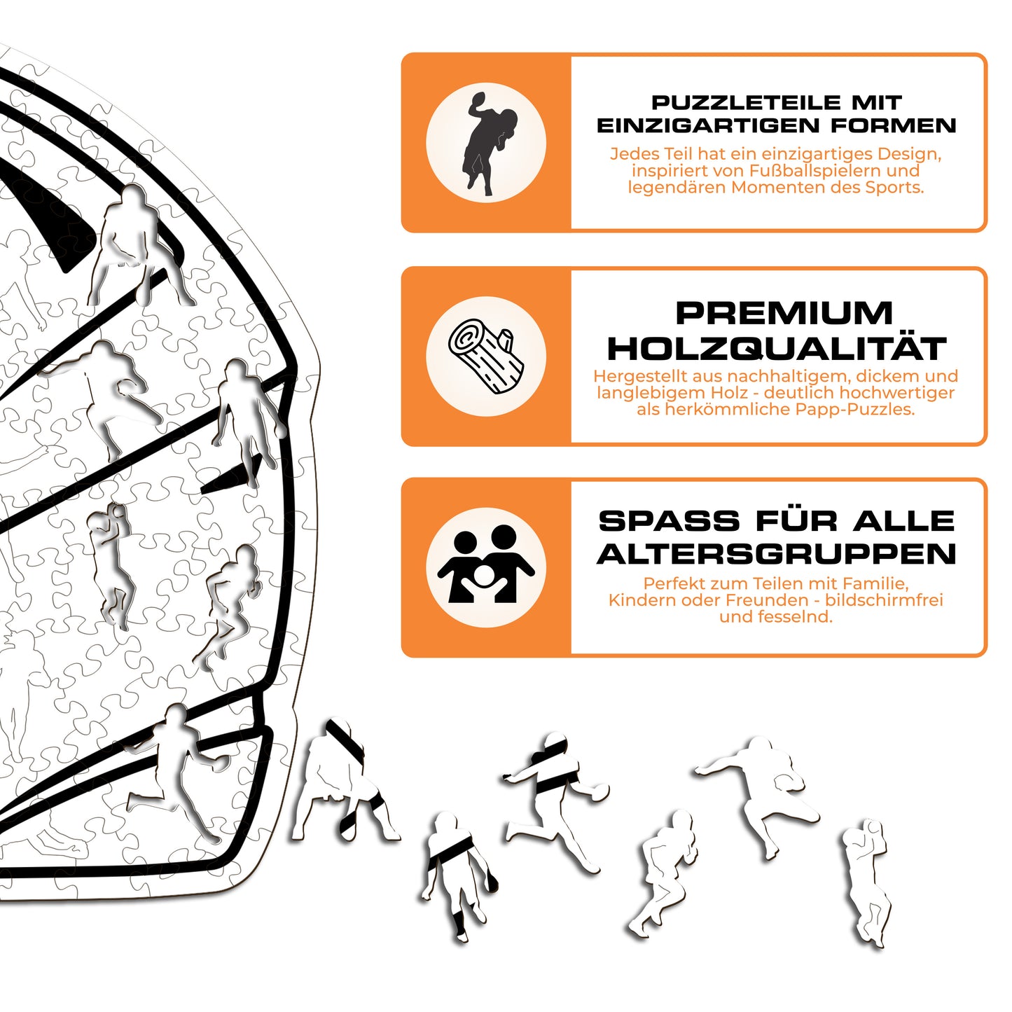 Indianapolis Colts™ Helm - Holzpuzzle