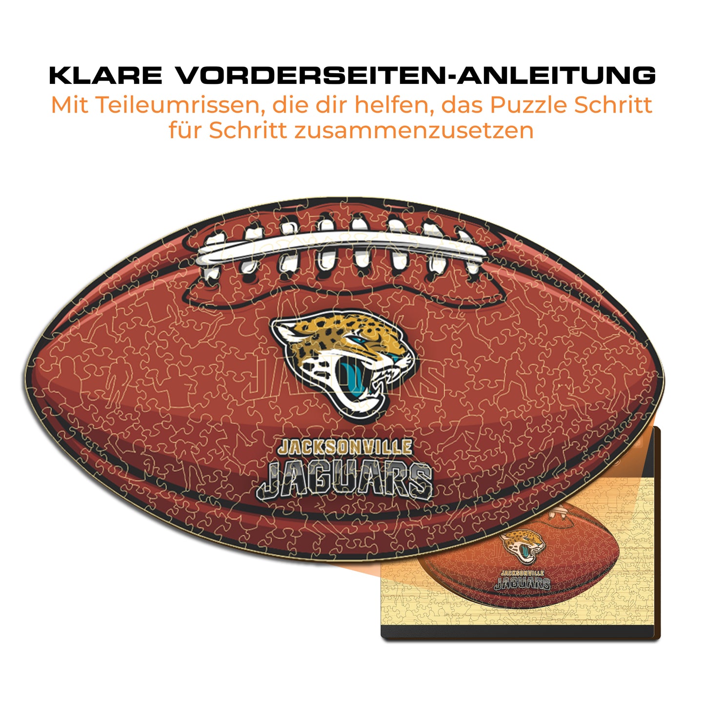 Jacksonville Jaguars™ Football - Holzpuzzle