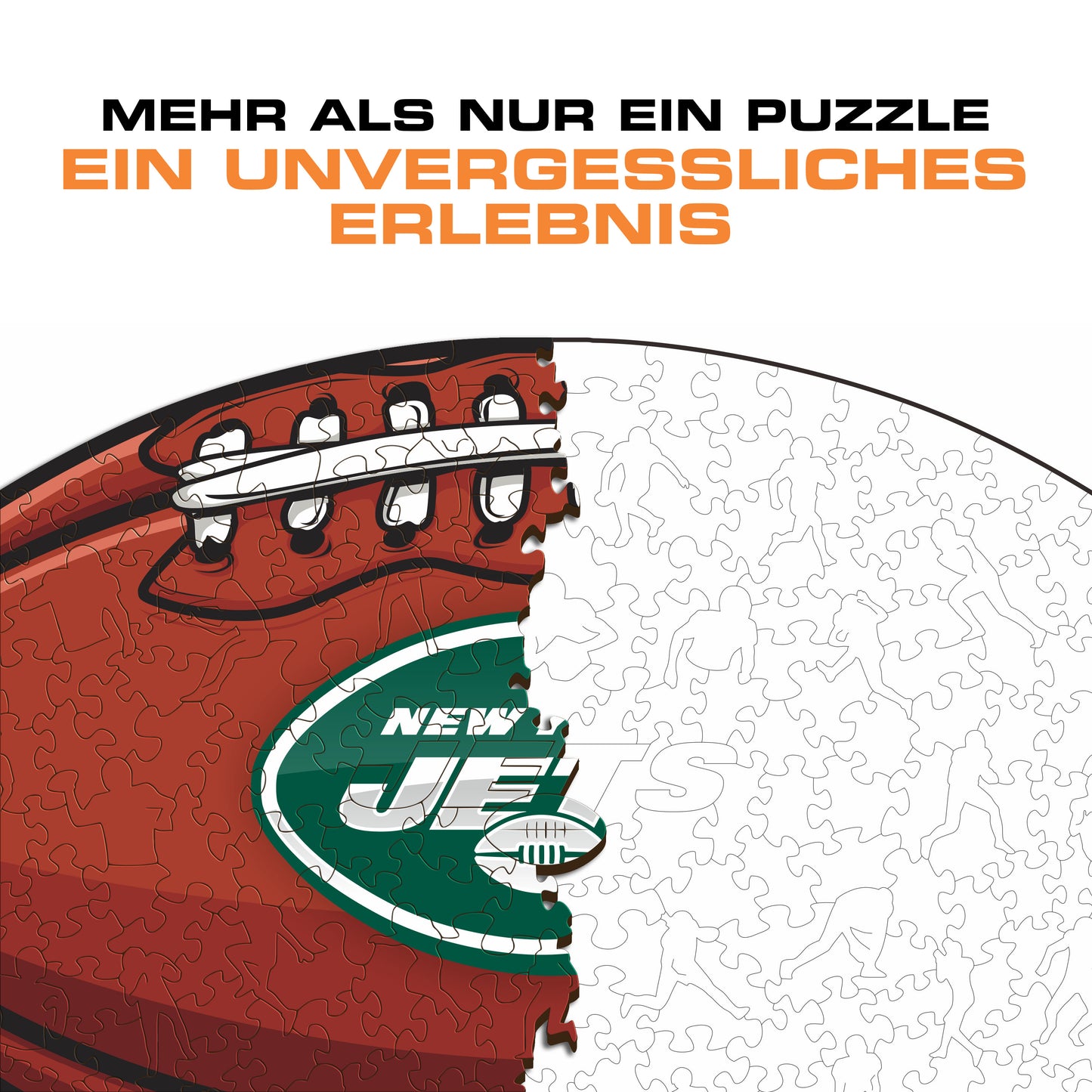 New York Jets™ Football - Holzpuzzle