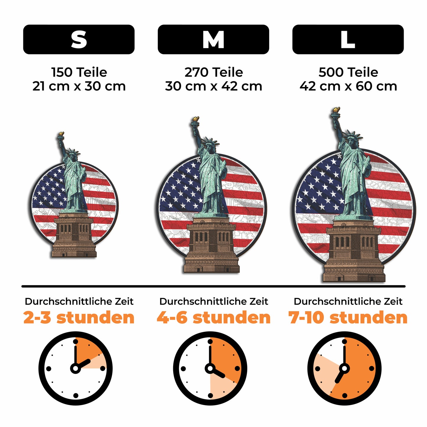 Statue of Liberty - Holzpuzzle