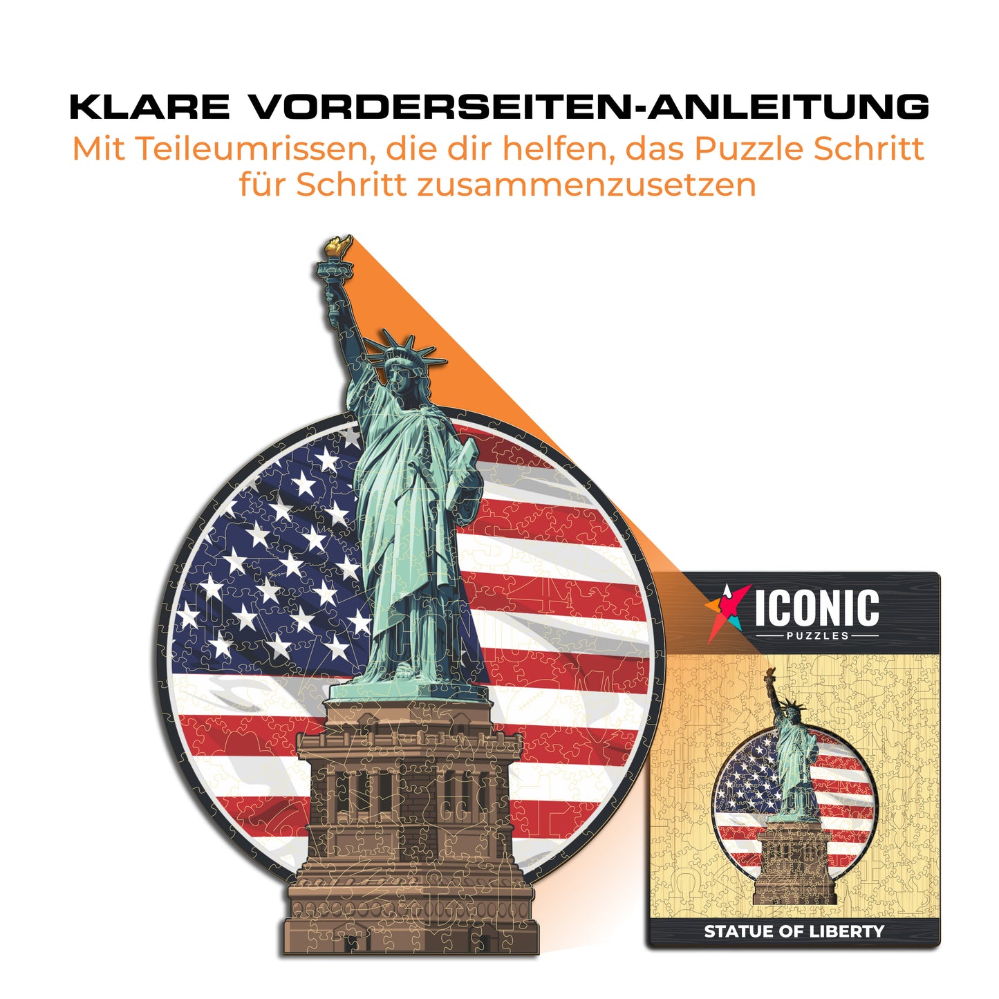 Statue of Liberty - Holzpuzzle