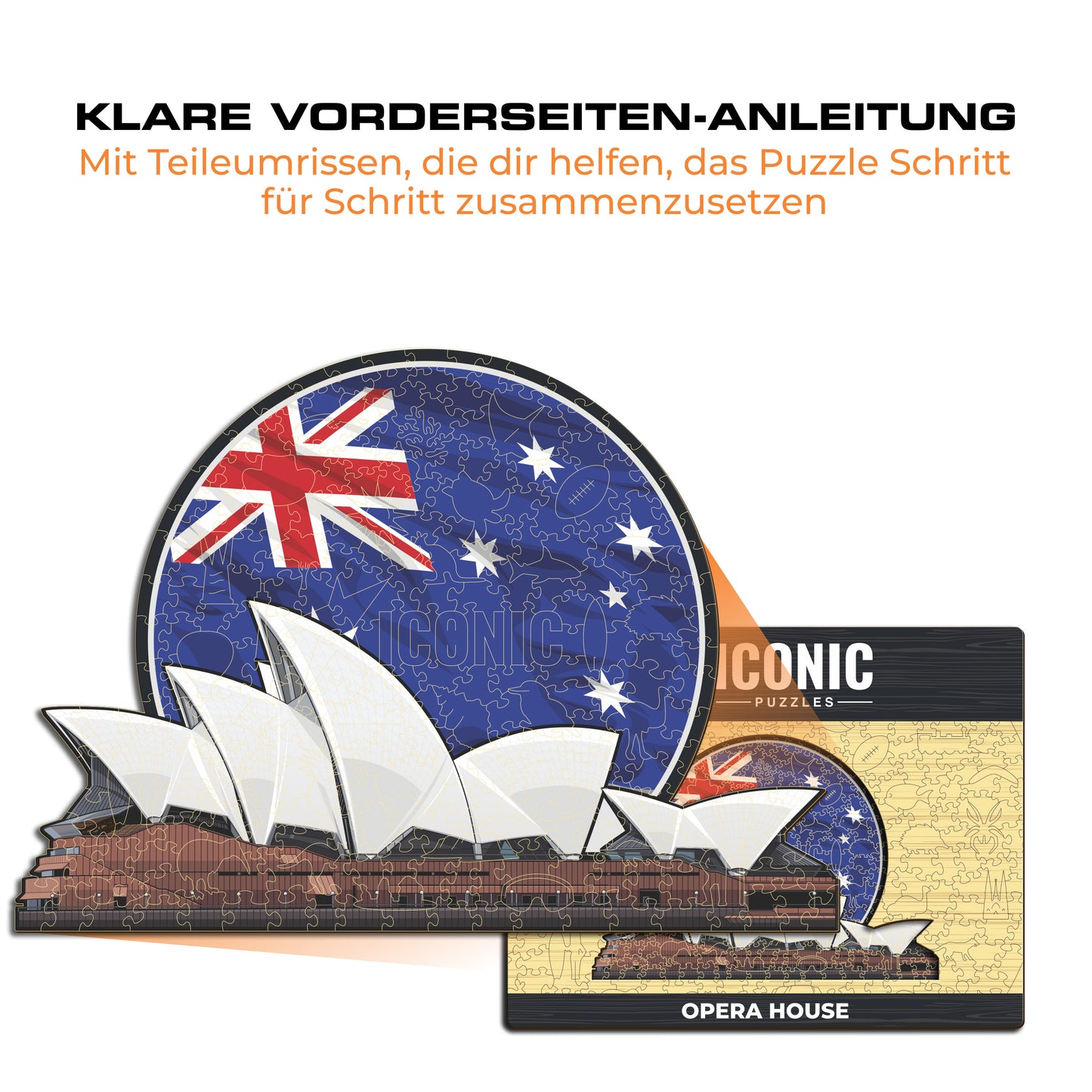 Sydney Opera House - Holzpuzzle