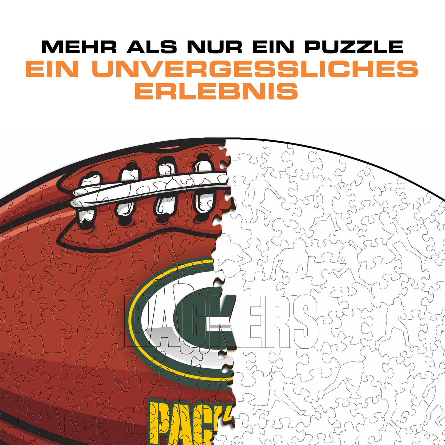 Green Bay Packers™ Football - Holzpuzzle