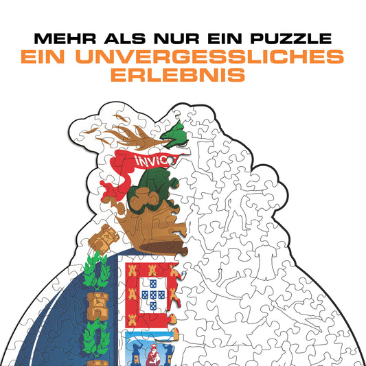 FC Porto® Logo - Holzpuzzle