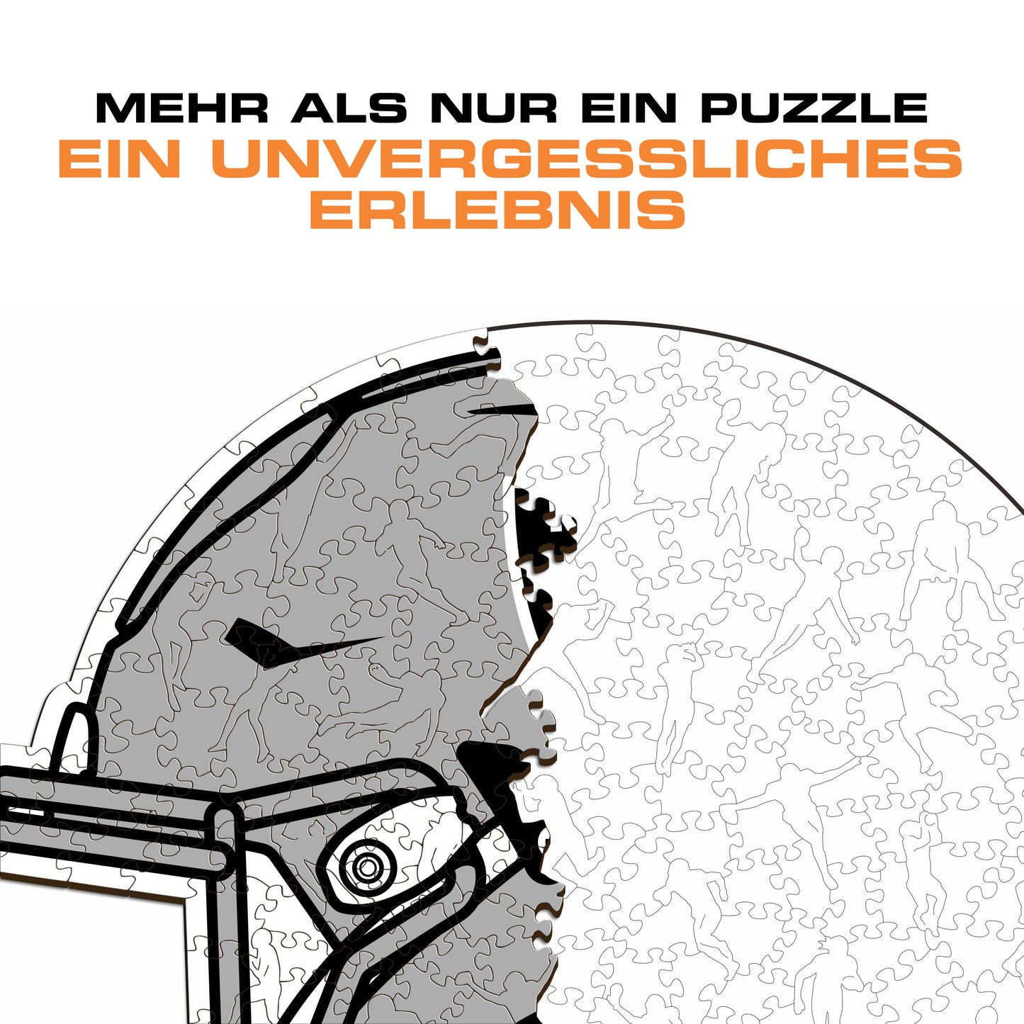 Las Vegas Raiders™ Helm - Holzpuzzle