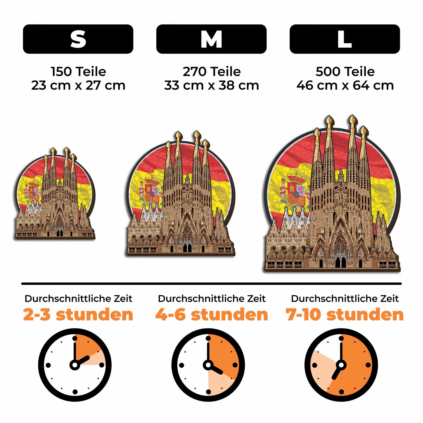 Sagrada Família - Holzpuzzle