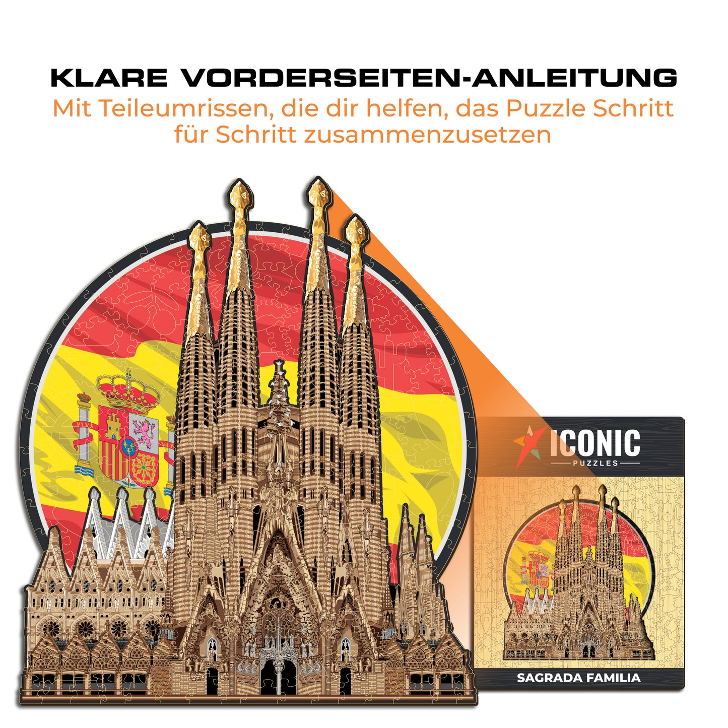 Sagrada Família - Holzpuzzle