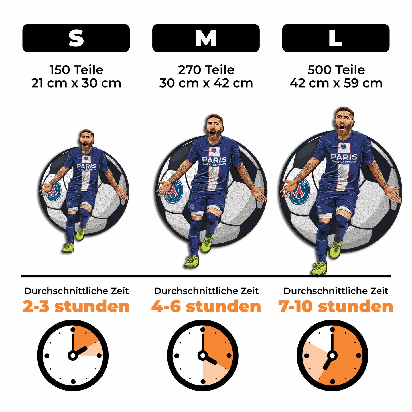 Sergio Ramos - Holzpuzzle