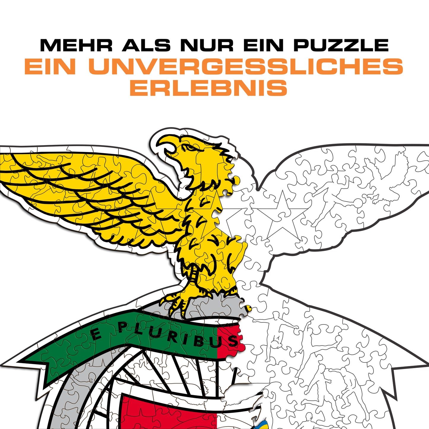 SL Benfica® Logo - Holzpuzzle
