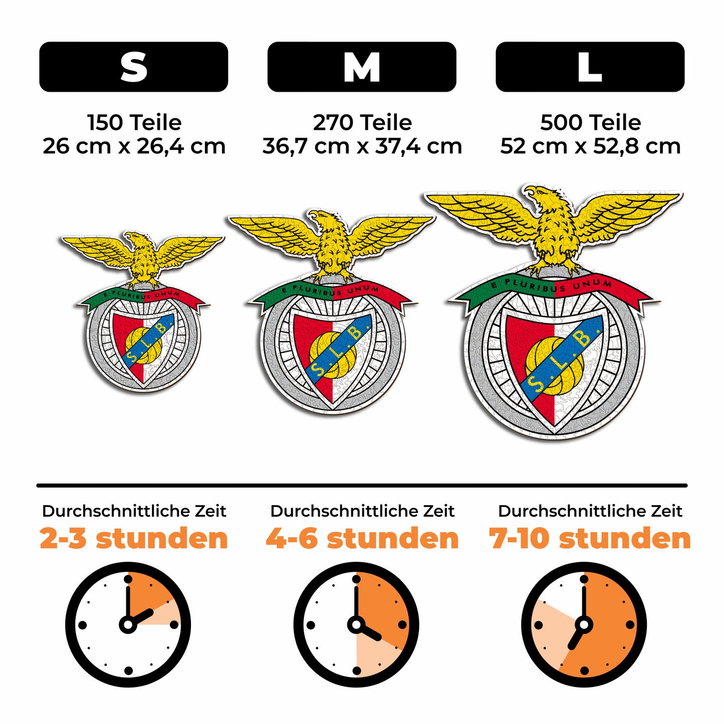 SL Benfica® Logo - Holzpuzzle