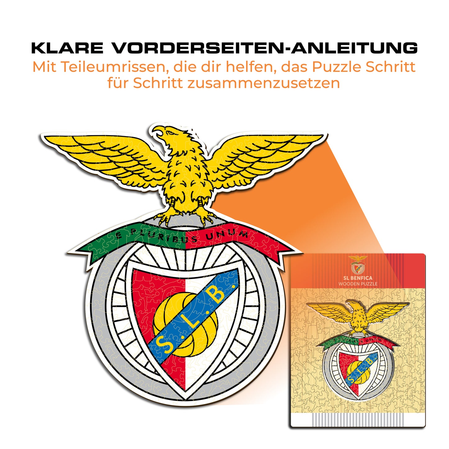 SL Benfica® Logo - Holzpuzzle
