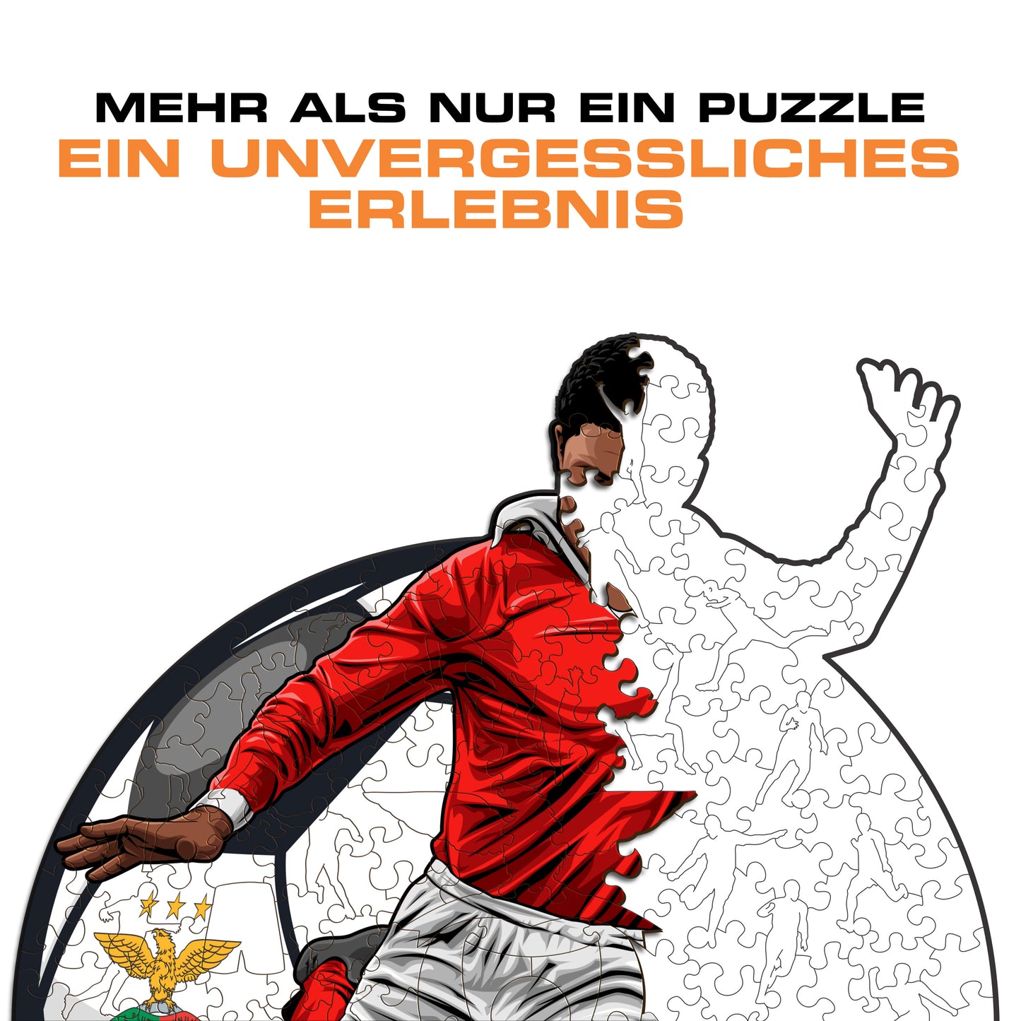 Eusébio - Holzpuzzle
