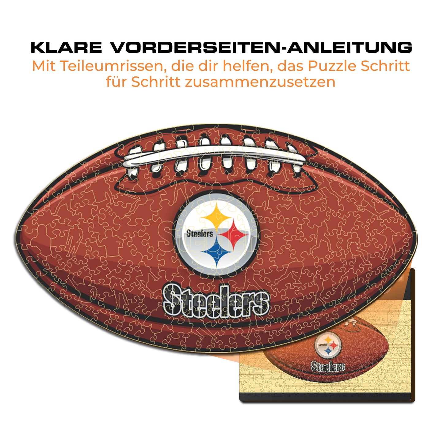 Pittsburgh Steelers™ Football - Holzpuzzle