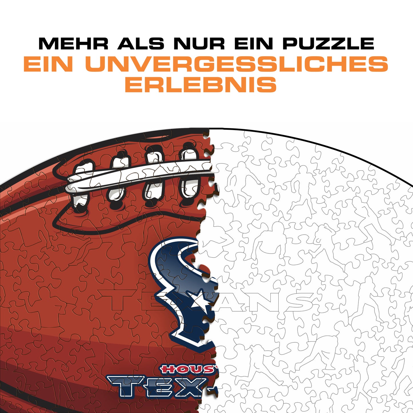 Houston Texans™ Football - Holzpuzzle