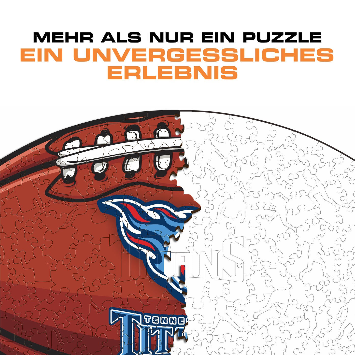 Tennessee Titans™ Football - Holzpuzzle