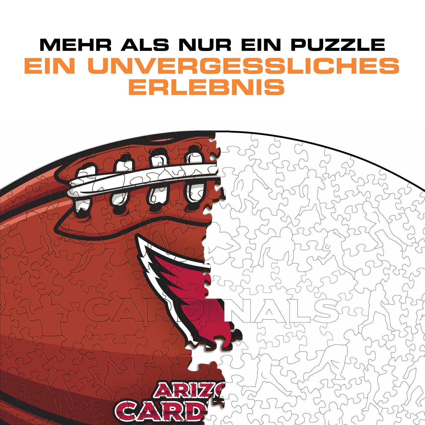 Arizona Cardinals™ Football - Holzpuzzle