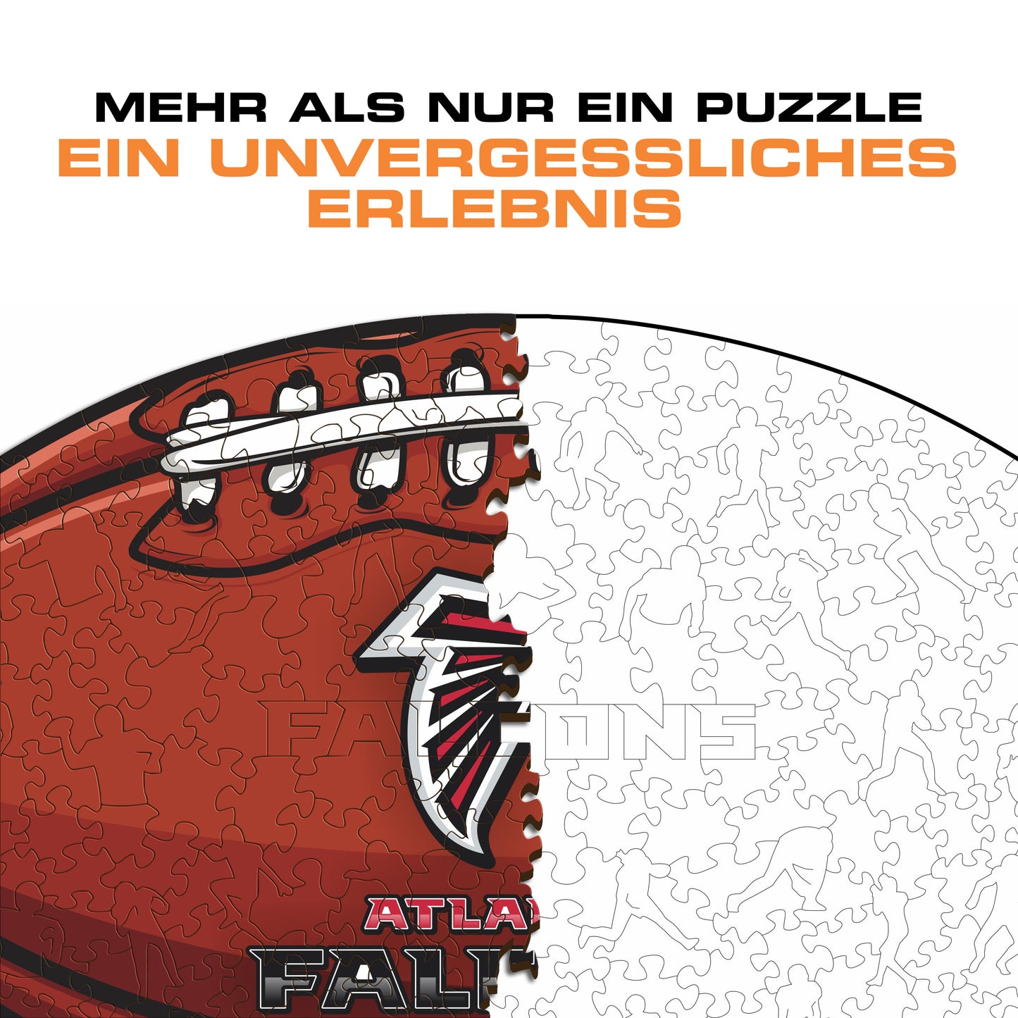 Atlanta Falcons™ Football - Holzpuzzle