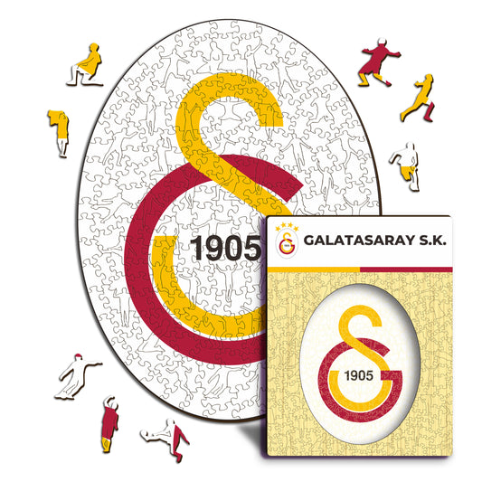 Galatasaray S.K.® Logo - Holzpuzzle
