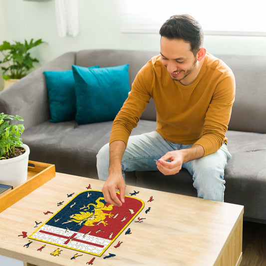 Genoa® CFC Logo - Holzpuzzle